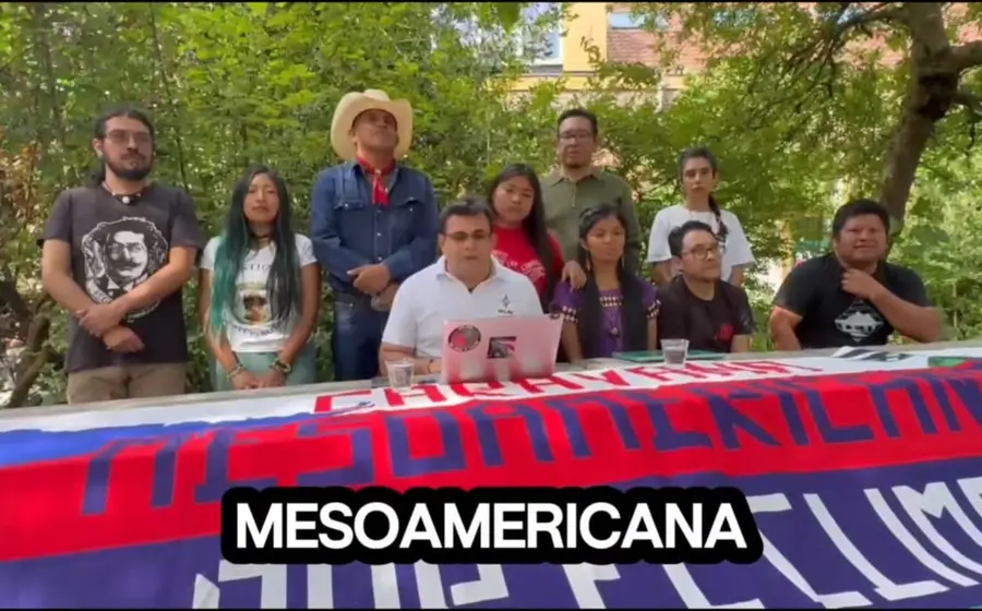 Se reconoció la defensa del territorio y la tierra de la comunidad chontal.