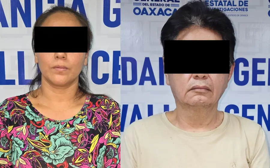 Una mujer, entre los detenidos.