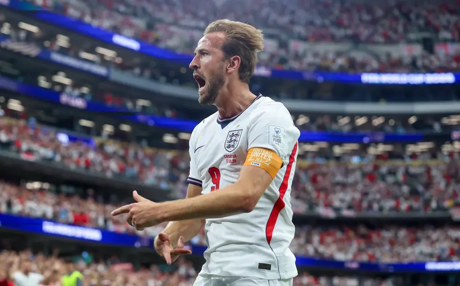 Con un doblete, el capitán Harry Kane guio a Inglaterra a un contundente triunfo de 4-2 sobre Croacia: Foto: X 