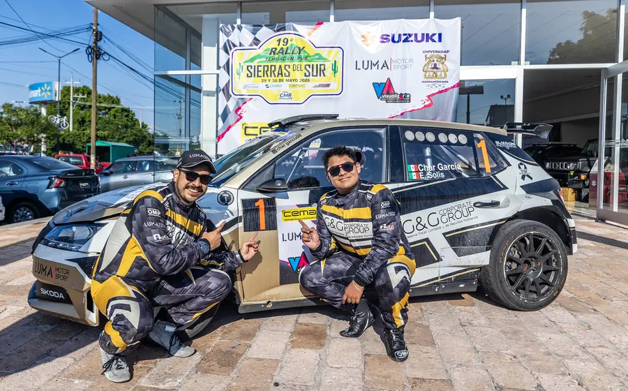 Lalo Solís y Char García fueron los ganadores absolutos del Rally Sierra Juárez 2026