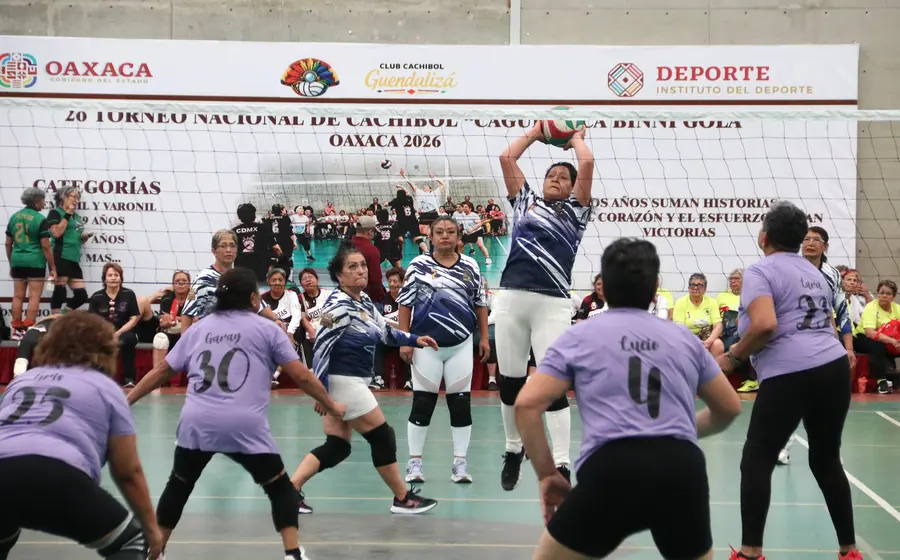 Arduas jornadas se han vivido en el Nacional de Cachibol en Oaxaca.