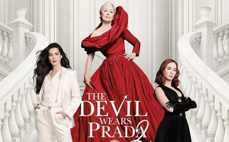 Imagen promocional de la secuela 'El diablo viste a la moda 2', que confirma su fecha de estreno para julio de 2026 en Disney+.