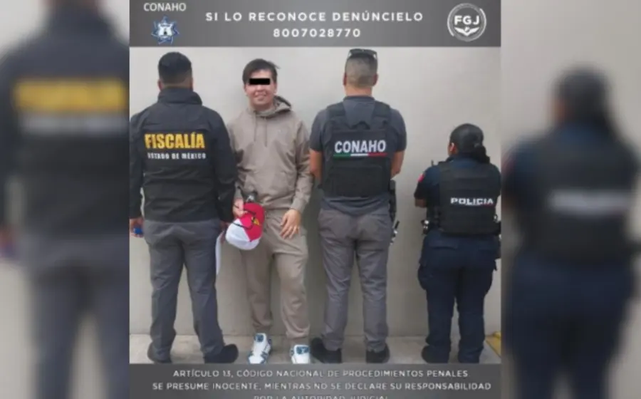 El influencer Fofo Márquez, cuya condena de 17 años y seis meses sigue firme tras desechar la SCJN su amparo.
