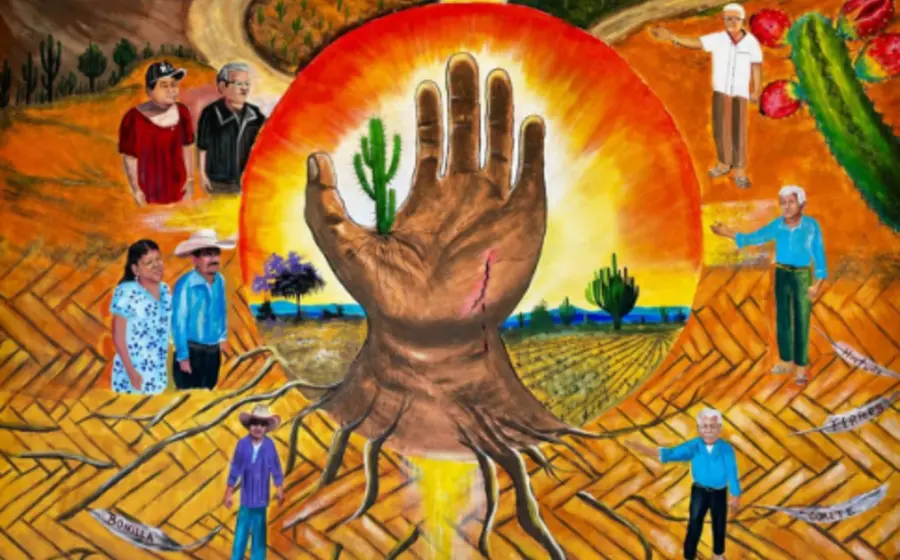 Cartel del Foro por la Defensa del Agua, el Territorio y la Vida, que reunirá a comunidades y colectivos de Oaxaca y Puebla.