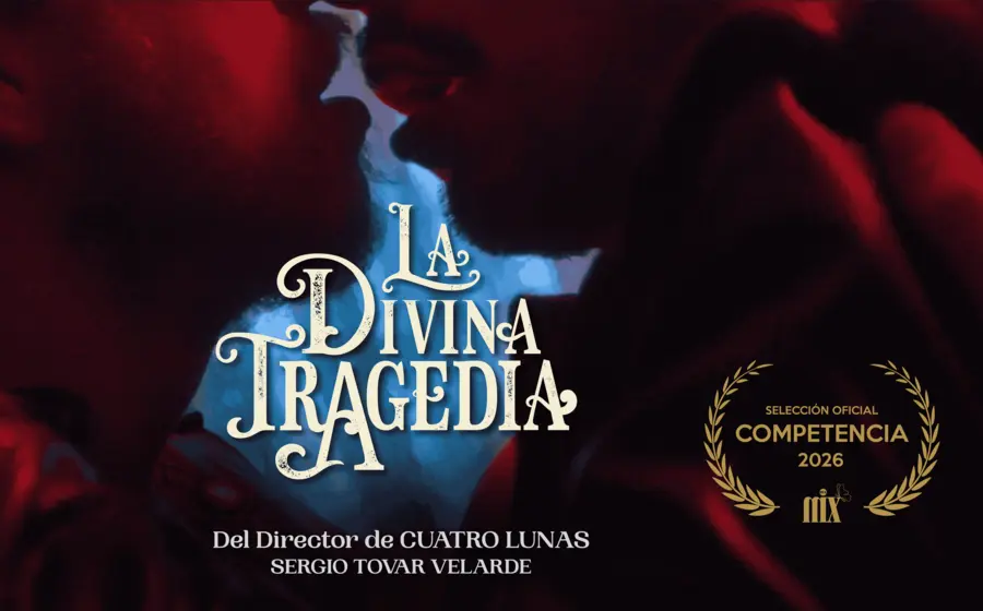 Imagen promocional de la película 'La Divina Tragedia', la obra más reciente del cineasta mexicano Sergio Tovar Velarde, que triunfa en festivales.
