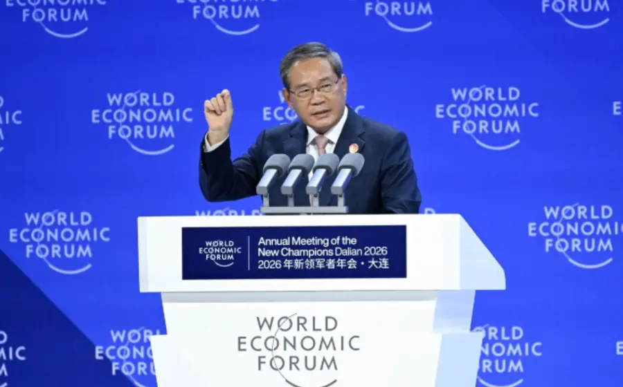 Li Qiang, primer ministro de China, en una fotografía de archivo en el contexto de la defensa del avance tecnológico del país asiático.