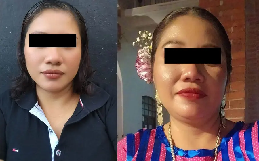 Fotografía de María de Jesús, la mujer que trabajaba en una cafetería y fue identificada como una víctima de feminicidio en Tehuantepec.