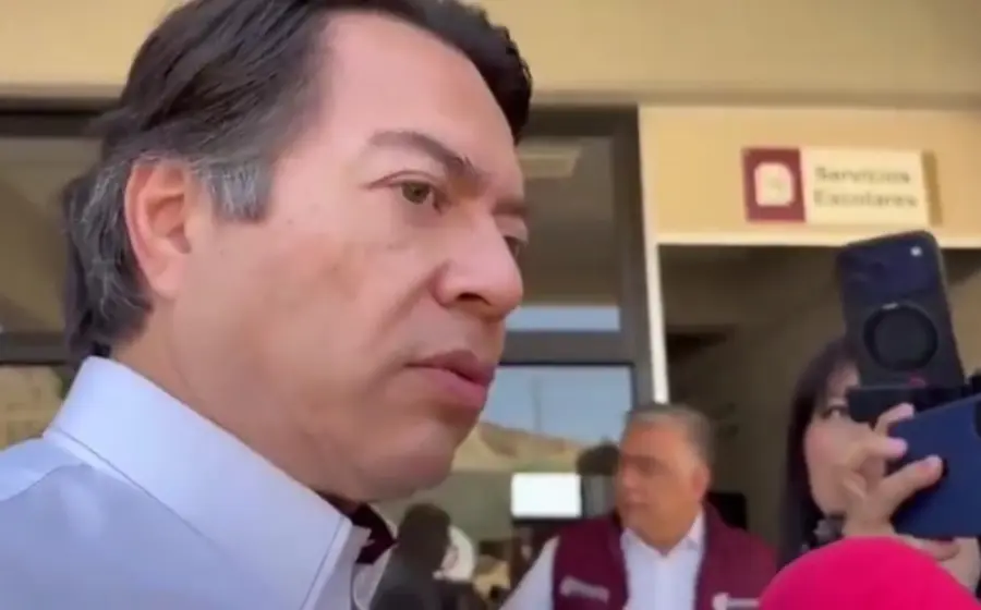 El político Mario Delgado asegura en una declaración que el presupuesto federal no se entrega directamente a través de los sindicatos, como la CNTE.