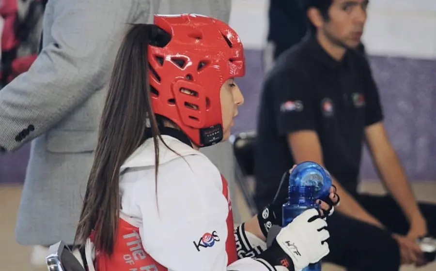 Fotografía de archivo de Melanie durante una de sus competencias, en conmemoración de su séptimo aniversario luctuoso este próximo 12 de junio.
