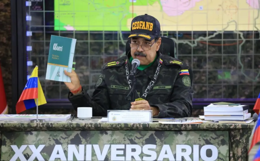 El presidente de Venezuela, Nicolás Maduro, quien enfrenta cargos formales por narcoterrorismo y narcotráfico en los Estados Unidos.