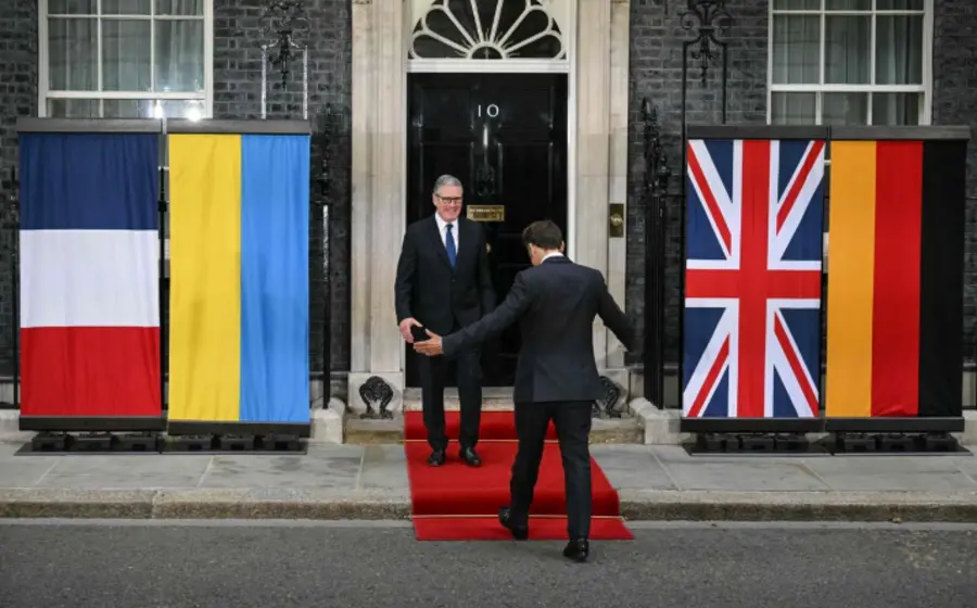 Imagen de los daños causados por los nuevos bombardeos de Rusia en Ucrania, mientras Europa refuerza su apoyo al país en conflicto.
