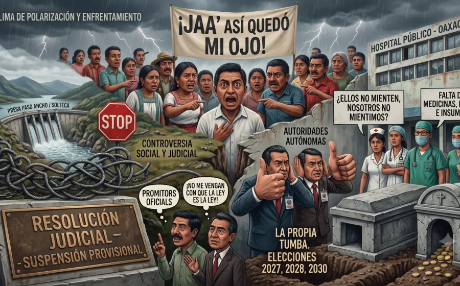 Una imagen conceptual que ilustra la frustración o la duda, mostrando a una persona con un gesto de incomprensión ante una situación innecesaria.