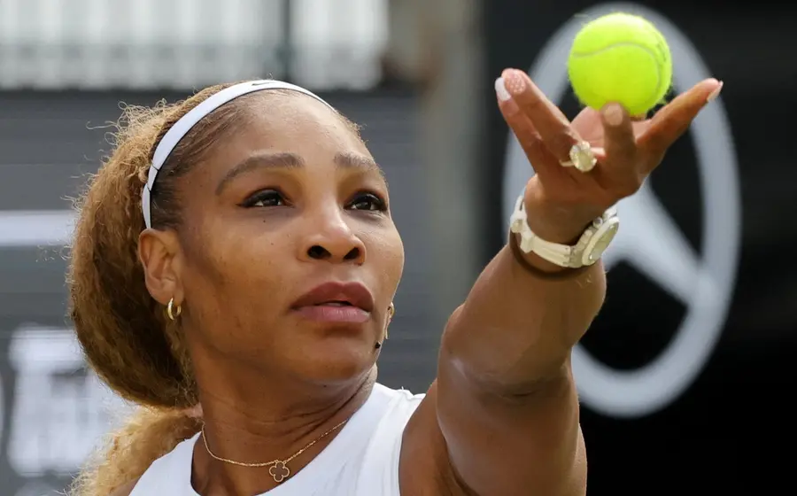 La tenista estadounidense Serena Williams, quien confirmó su regreso a la competencia profesional para el torneo de Wimbledon en el año 2026.