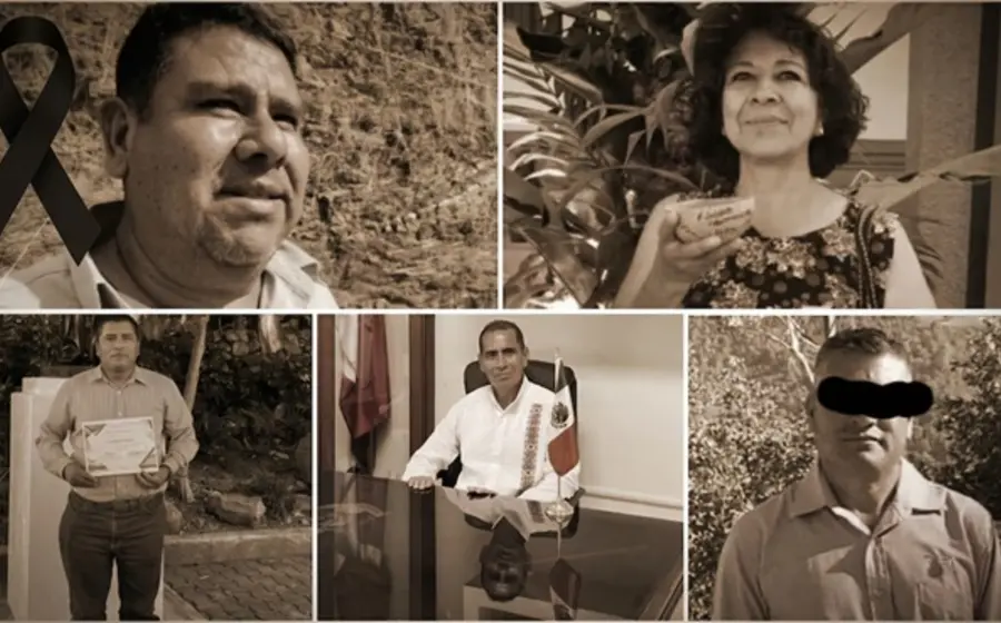 Imagen ilustrativa que representa la violencia y el luto en Oaxaca, en el contexto de los cinco alcaldes asesinados desde el año 2022.