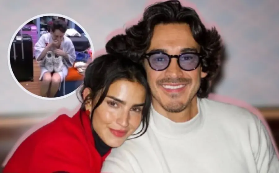 El influencer fue captado con tenis de Fernando Schoenwald.
