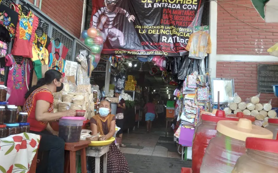 Mercado Jesús Carranza de Tehuantepec.