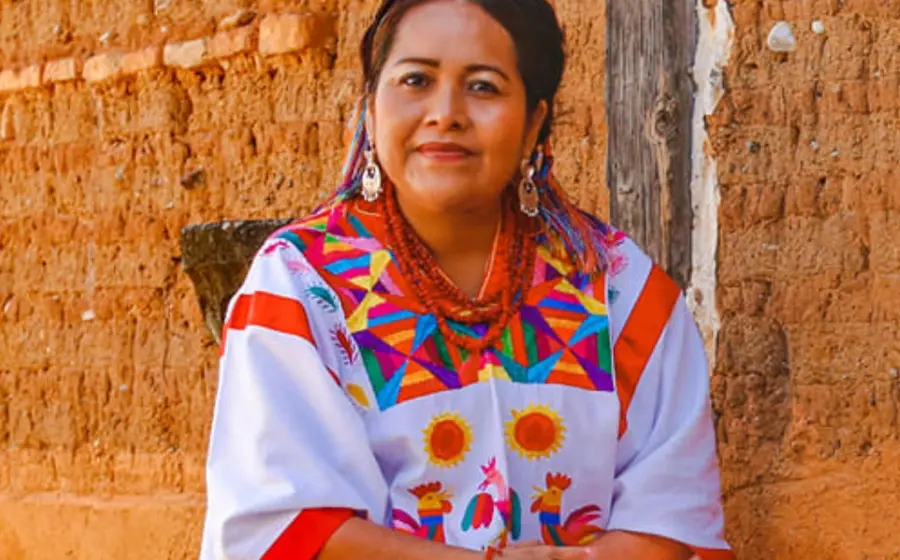 Agustina Gómez Torres, presidenta municipal de Santa María Huazolotitlán.