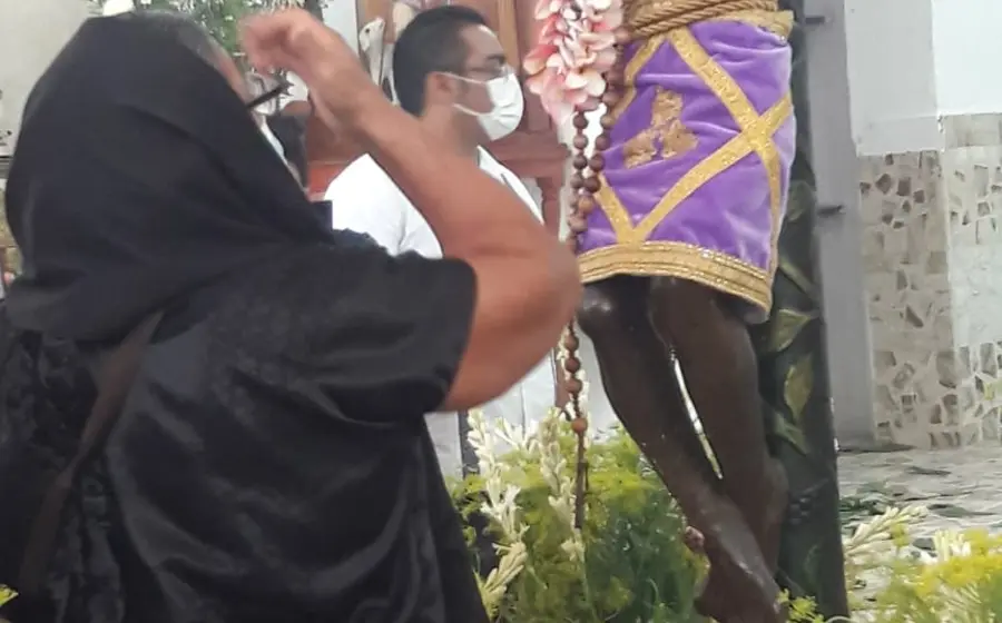 La imagen de “Jesús de la Merced” concentra gran parte de la devoción.
