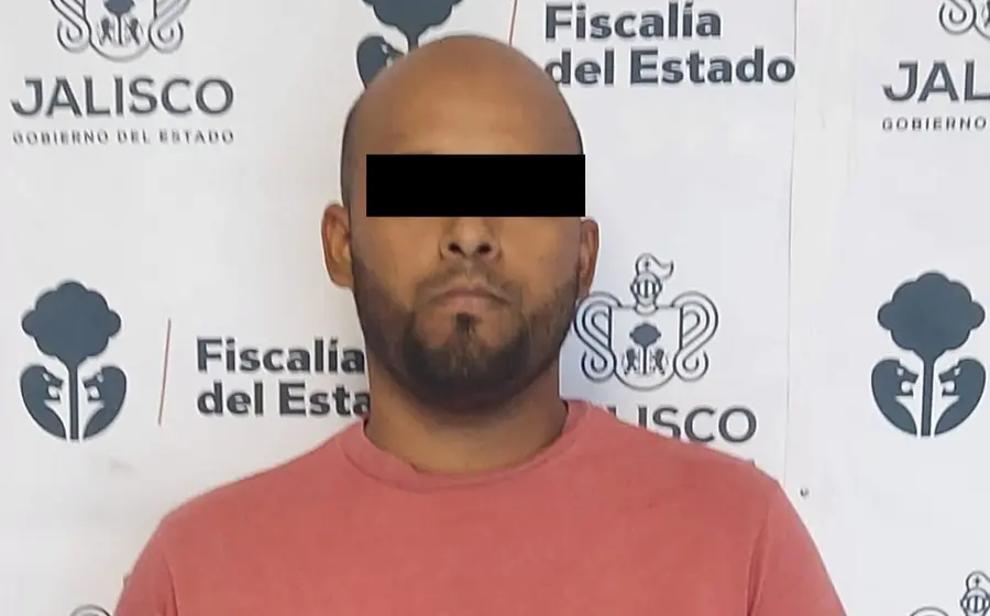 El presunto agresor sexual detenido en Jalisco.