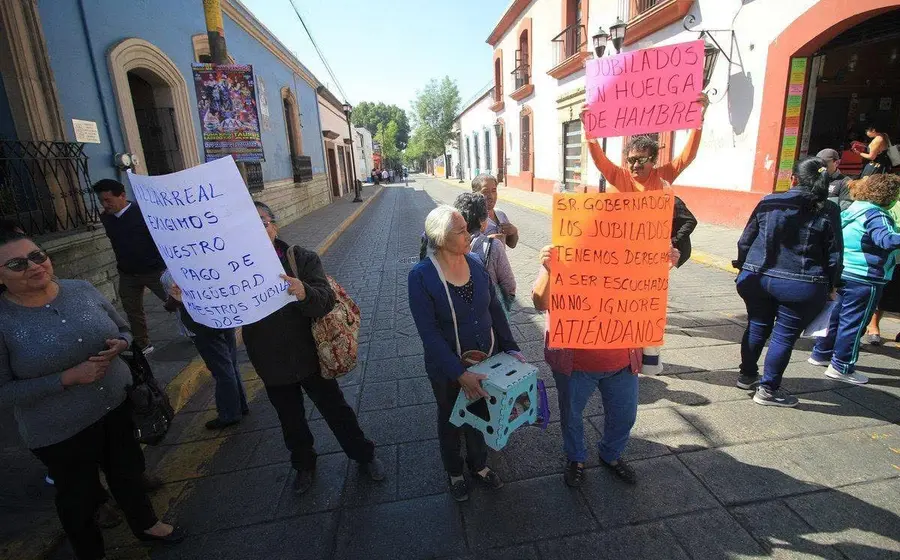 Bloquean en el Centro.