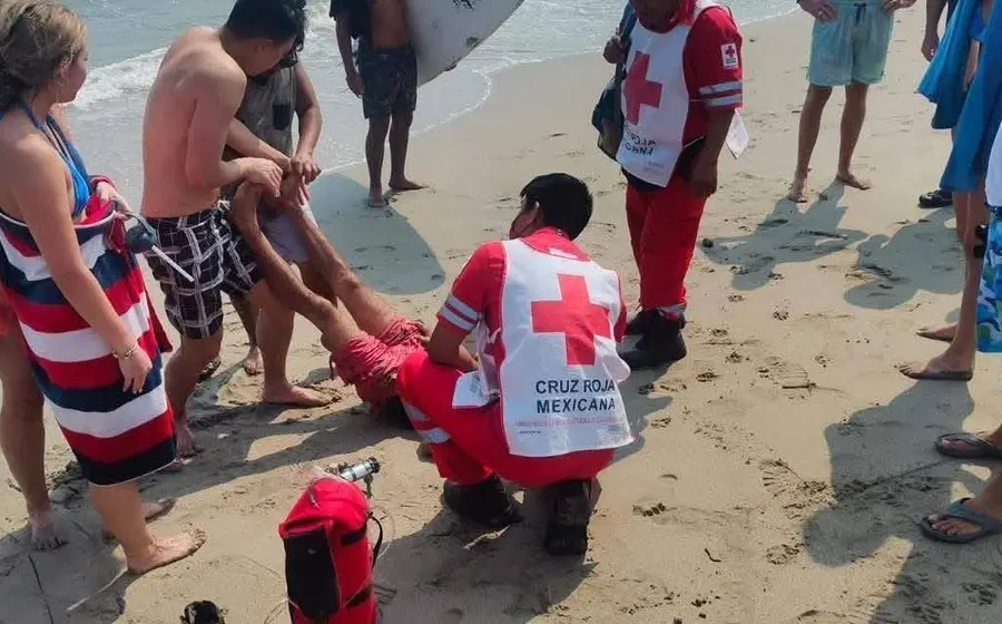 Lograron sobrevivir a la fuerza del mar.