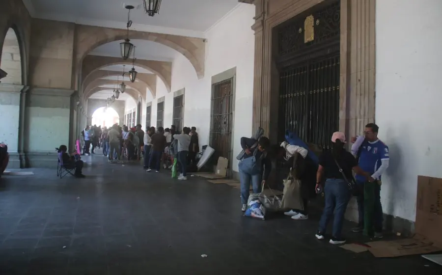 Se van del Zócalo.