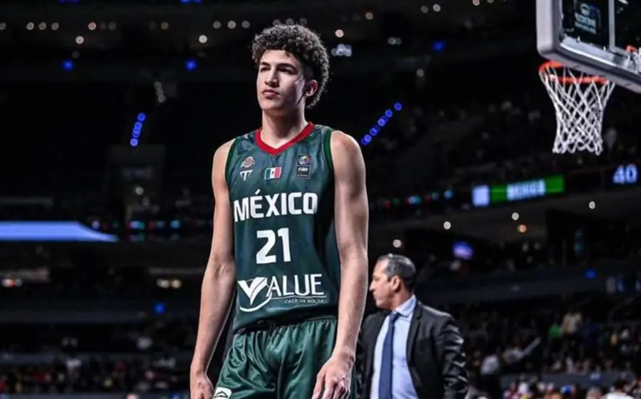 Karim López, el gigante mexicano que quiere hacer historia en el Draft NBA.
