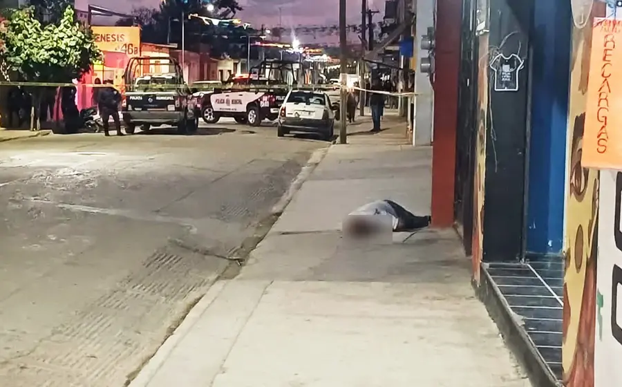 Fotografía de José Benito V.P., excandidato de San José del Progreso, Ocotlán, quien murió tras ser víctima de un atentado armado.
