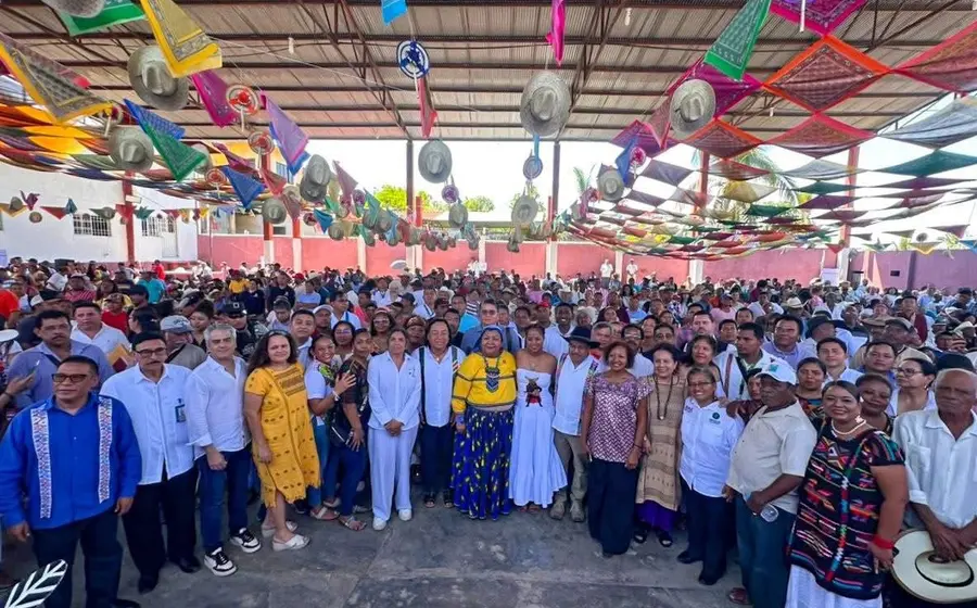 El registro oficial de 484 comunidades en el Catálogo Nacional de los Pueblos Indígenas y Afromexicanos, como parte del Plan de Justicia.