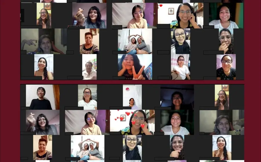 Participantes de la segunda generación del proceso formativo 'Semillero Colectiva', un programa de formación feminista que busca empoderar a las mujeres.