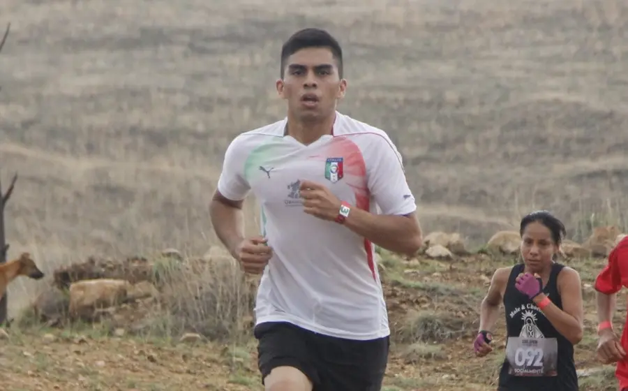 Anuncio del evento deportivo Trail de la Montaña Roja, una carrera de montaña que se celebrará el próximo ocho de marzo.