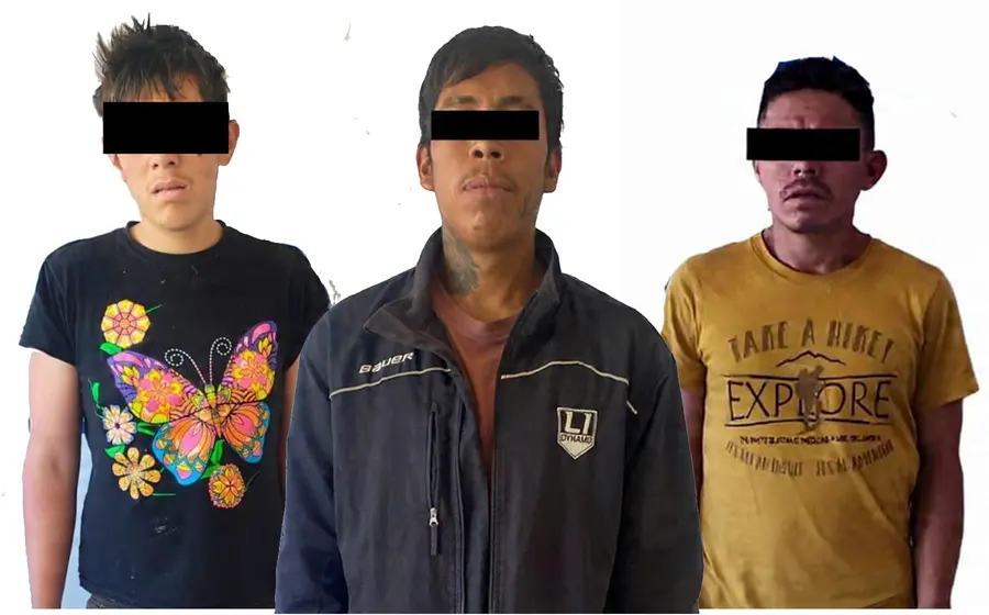 Los tres hombres detenidos son presentados como presuntos responsables de cometer robos con la técnica de la 'llave china' en el Mercado de Abasto.