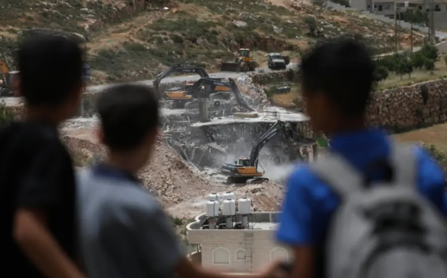 El plan urbanístico E1 haría inviable un Estado palestino.