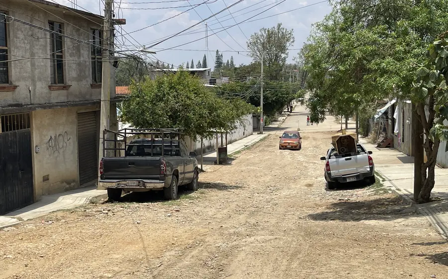 Los vecinos aseguran que les llega el agua cada 40 días o hasta más.