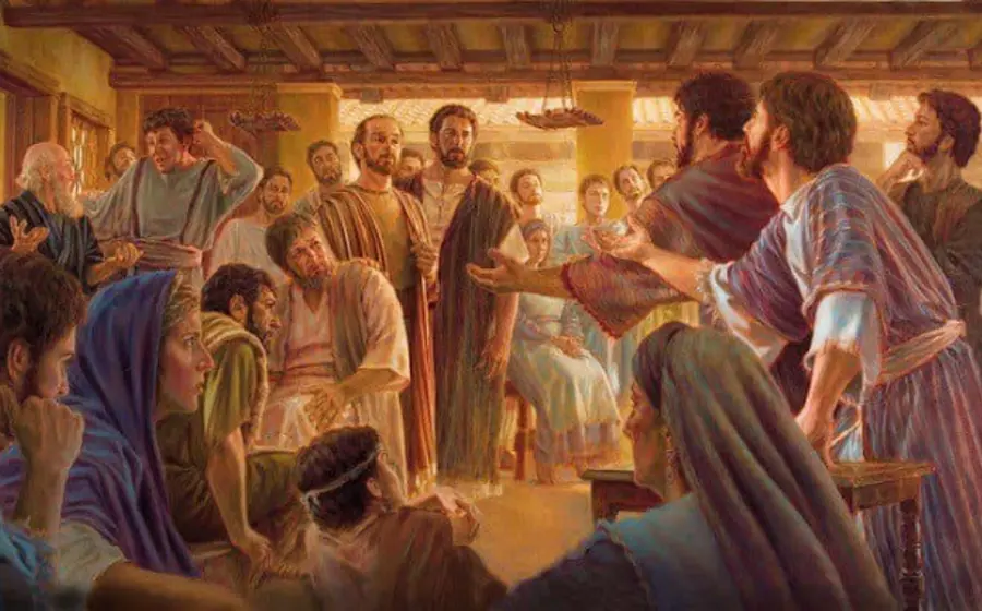  Elección de los primeros 7 diáconos (Hechos 6:1-7). Foto: Agencias