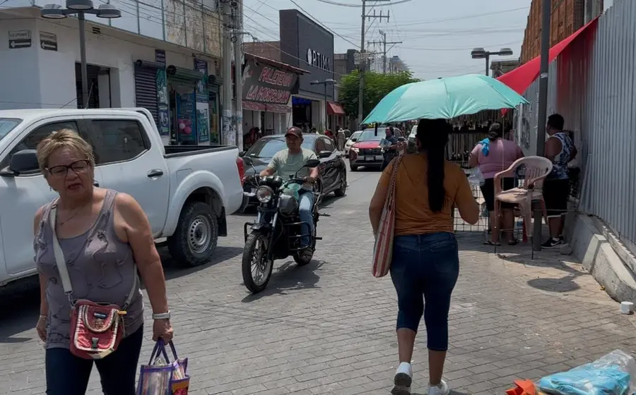 La humedad incrementó la sensación de bochorno.