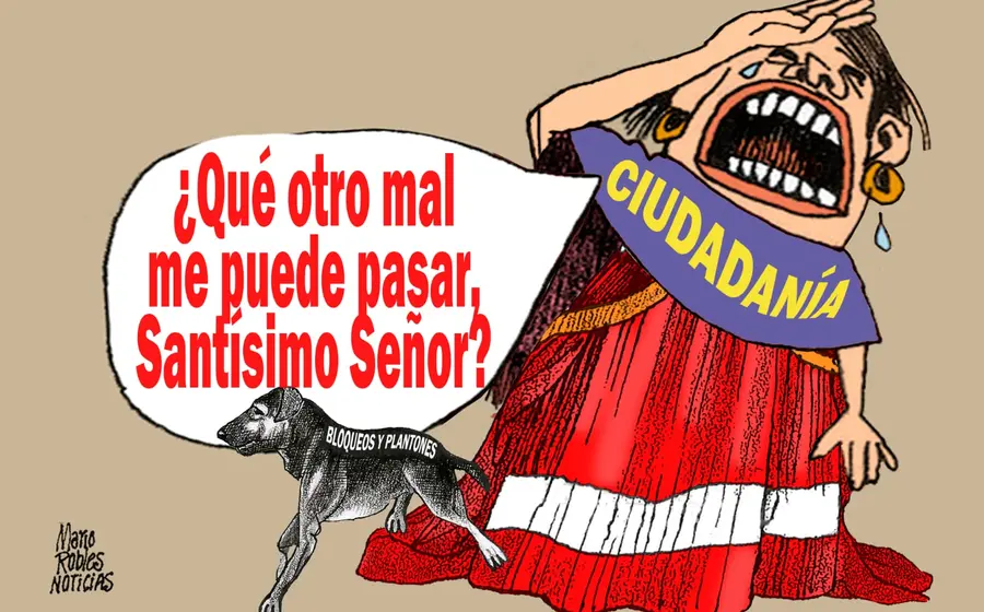 Cartón: Mario Robles.