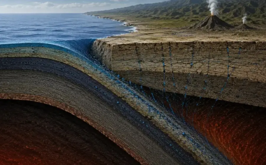 El océano podría contener mecanismos naturales de contención sísmica.
