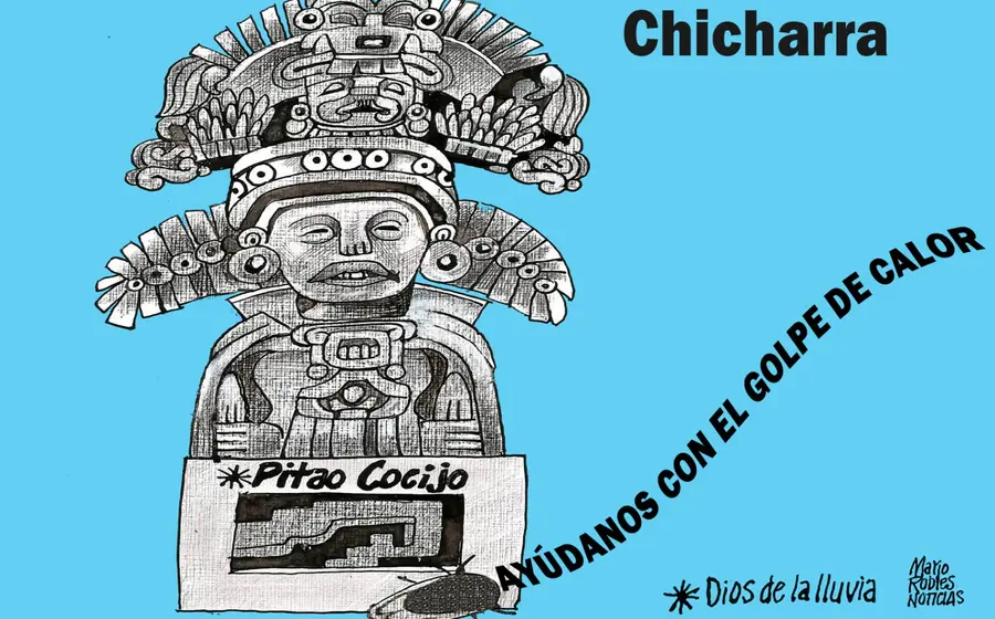 Cartón de Mario Robles.
