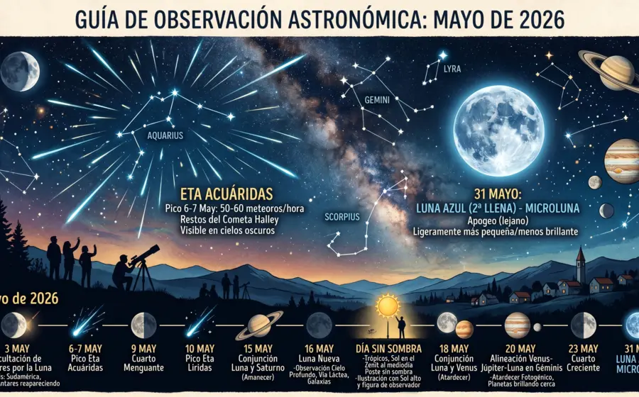 Calendario de eventos.