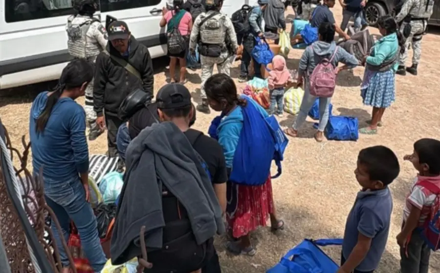 Más de 100 personas regresaron a la comunidad de Xicotlán.