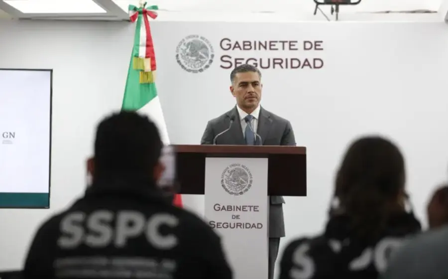 Omar García Harfuch, secretario de Seguridad y Protección Ciudadana.