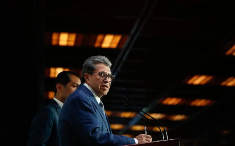 Ricardo Monreal Ávila, coordinador del grupo parlamentario de Morena.
