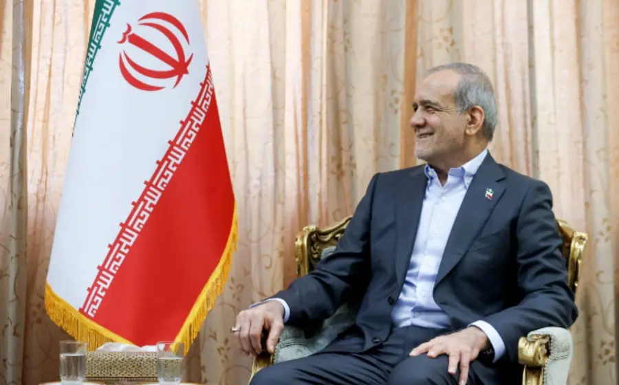 Masoud Pezeshkian, presidente de Irán.