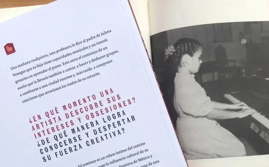 Julieta Venegas habla de su infancia y adolescencia en su nuevo libro.