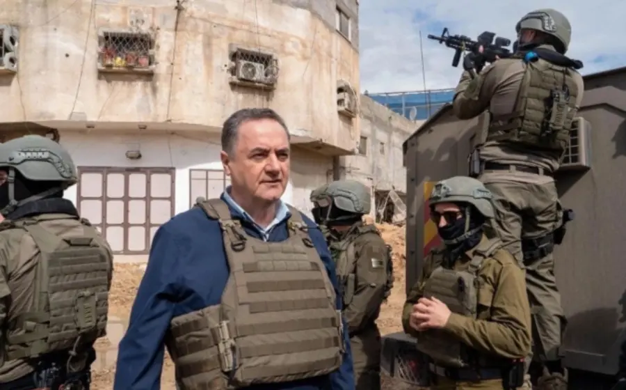 Israel Katz, ministro de Defensa de Israel.