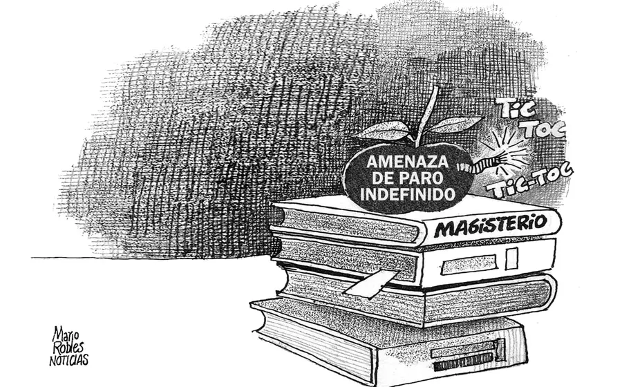 Cartón: Mario Robles.