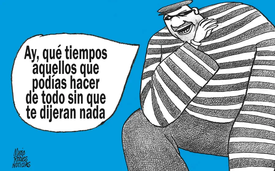 Cartón: Mario Robles.