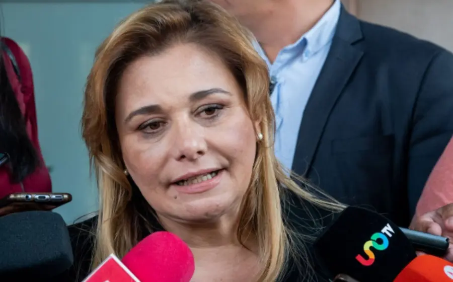 María Eugenia Campos Galván, gobernadora de Chihuahua. 