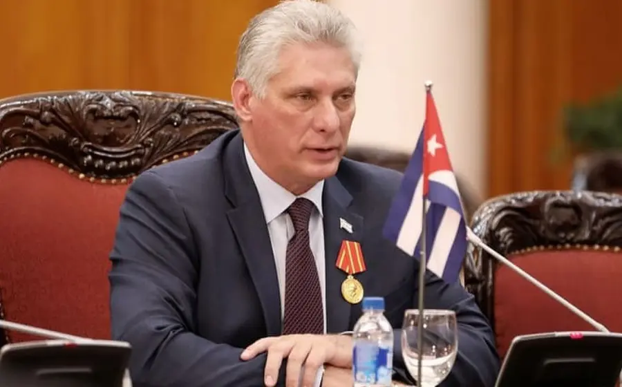 El mandatario cubano cuestionó la oferta de ayuda humanitaria.